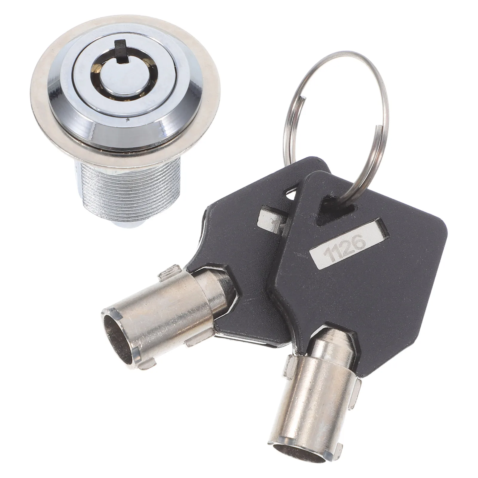 

1 Set Metal Toolbox Lock With Keys Cabinet Keyed Box Locks For Rv Storage Compartment Door Cart Mailbox Vending Machine Hardware
