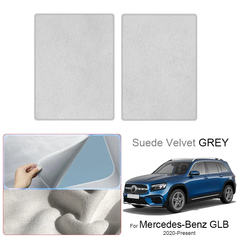 

Car Anti-UV Suede Fabric Electrostatic Adsorption Sunroof Sunshade For MERCEDES-BENZ GLB EQB 2020-2026 Heat Insulation Skylight
