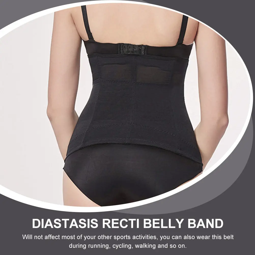 Women Abdominal Binder Postpartum Belly Wrap Adjustable Tummy Corset Shaping Belt Waist Wrap for Post Pregnancy Recovery