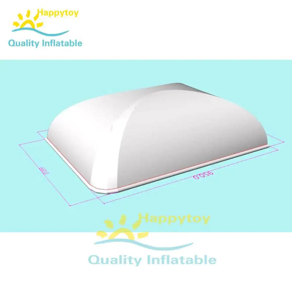 Cúpula inflável quente transparente da piscina do inverno/barraca impermeável da cobertura da piscina
