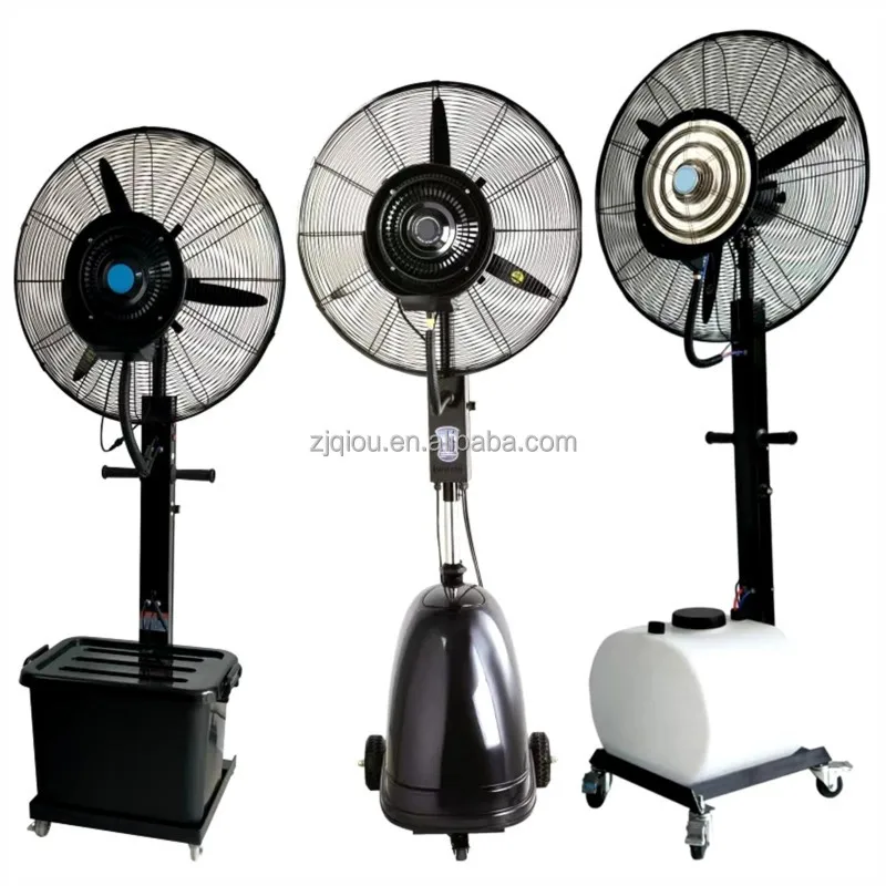26 Inch New Summer Water Mist Fan Office Home Cooling Water Mist Fan for Commercial and Industrial