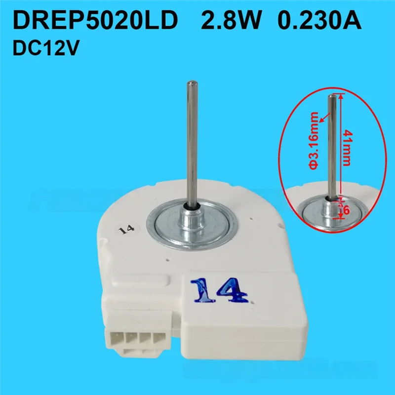 DA31-00146J 1920RPM DC12V 2.8 واط المبخر مروحة المحرك لسامسونج الثلاجة المبخر مروحة المحرك استبدال أجزاء