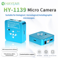 HAYEAR Full HD 34MP 2K 1080P HDMI USB Industrial Electronic Digital Video Microscope Camera for Phone CPU PCB Repair HY-1139