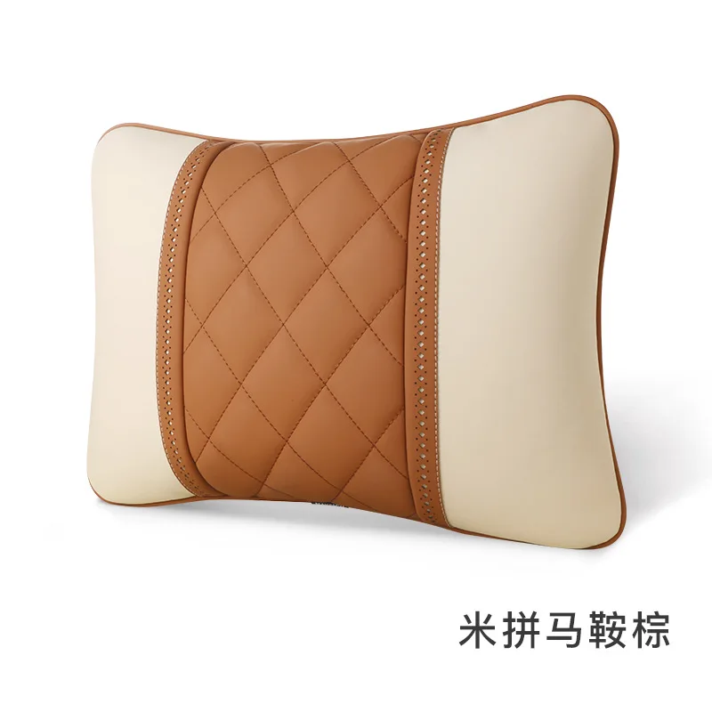 Suitable for the seat backs of high-end cars. Premium diamond-patterned executive style car seat cushion.