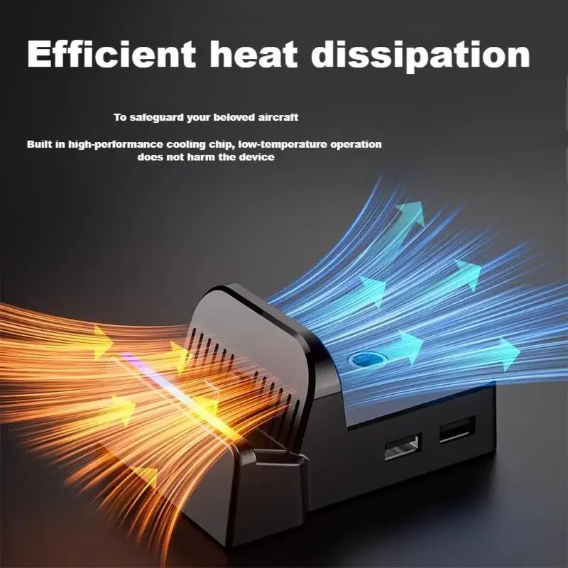 قاعدة توصيل 2/1 من سويتش لنينتندو سويتش محطة إرساء نينتندو سويتش المحمولة للتلفزيون مع منافذ شحن 4K HDMI/USB 3.0/ USB-C