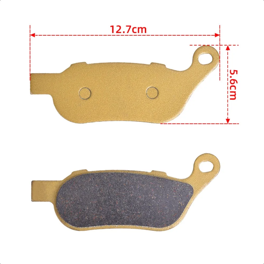 Motor Bike Front Rear Brake Pads Kit For HAR/LEY DAVID/SON FXDF Fat Bob FXDB Street Bob 08-13 FDXL Low Rider 08-09 - Image 6