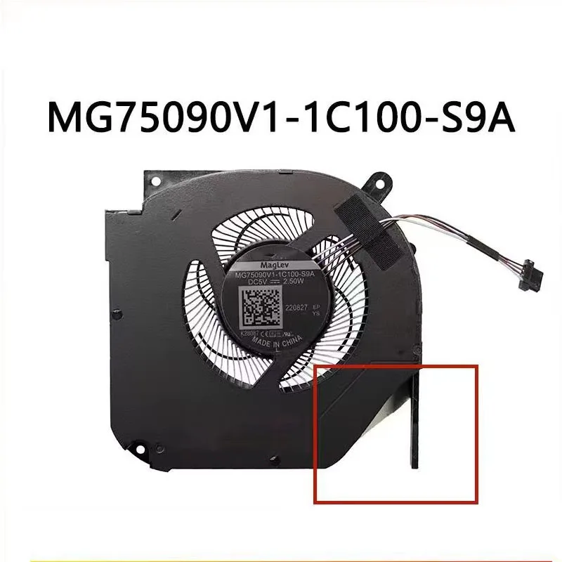 New CPU Cooling Fan MG75090V1-1C100-S9A DC5V 2.50W 4Pin THER7GM7Z0-1411 GM7ZG0M