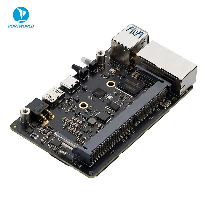 YC-N2401 Mini Carrier Board For NVIDIA Jetson Orin Nano/NX Dual Ethernet 2.5G PTP M.2 NVMe WiFi CSI AI Edge Development Board