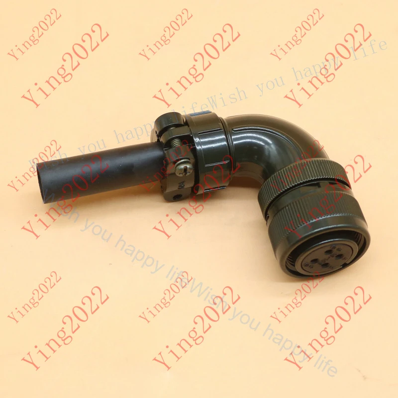 V+   A06B-6079-K812#D For Fanuc New 4P Servo Motor Power Connector