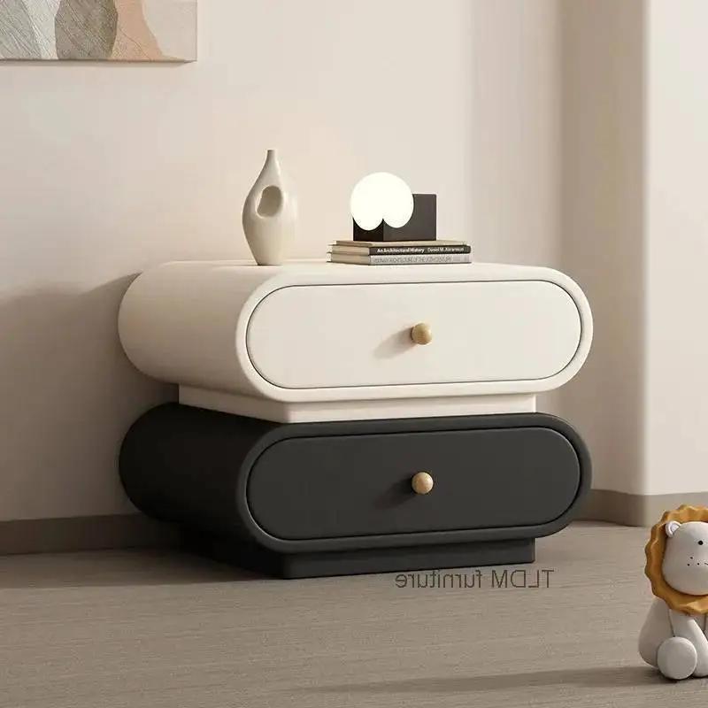 Tavolo Minimalist Movable Cute Simple Da Bedroom Letto Originality Comfortable Table Nightstand Night Nordic Safe Furnitures