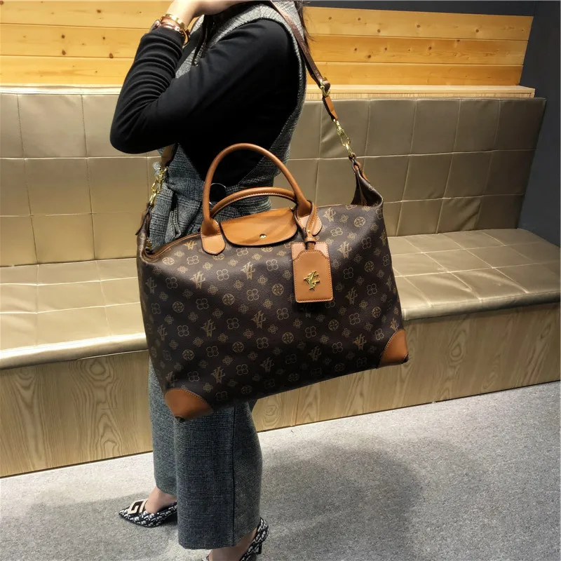 Trendy Minimalist Satchel With Paris Flair And Solid Color Also Perfect For Use As A Versatile And Spacious Ladies Diaper Bag - view 4
