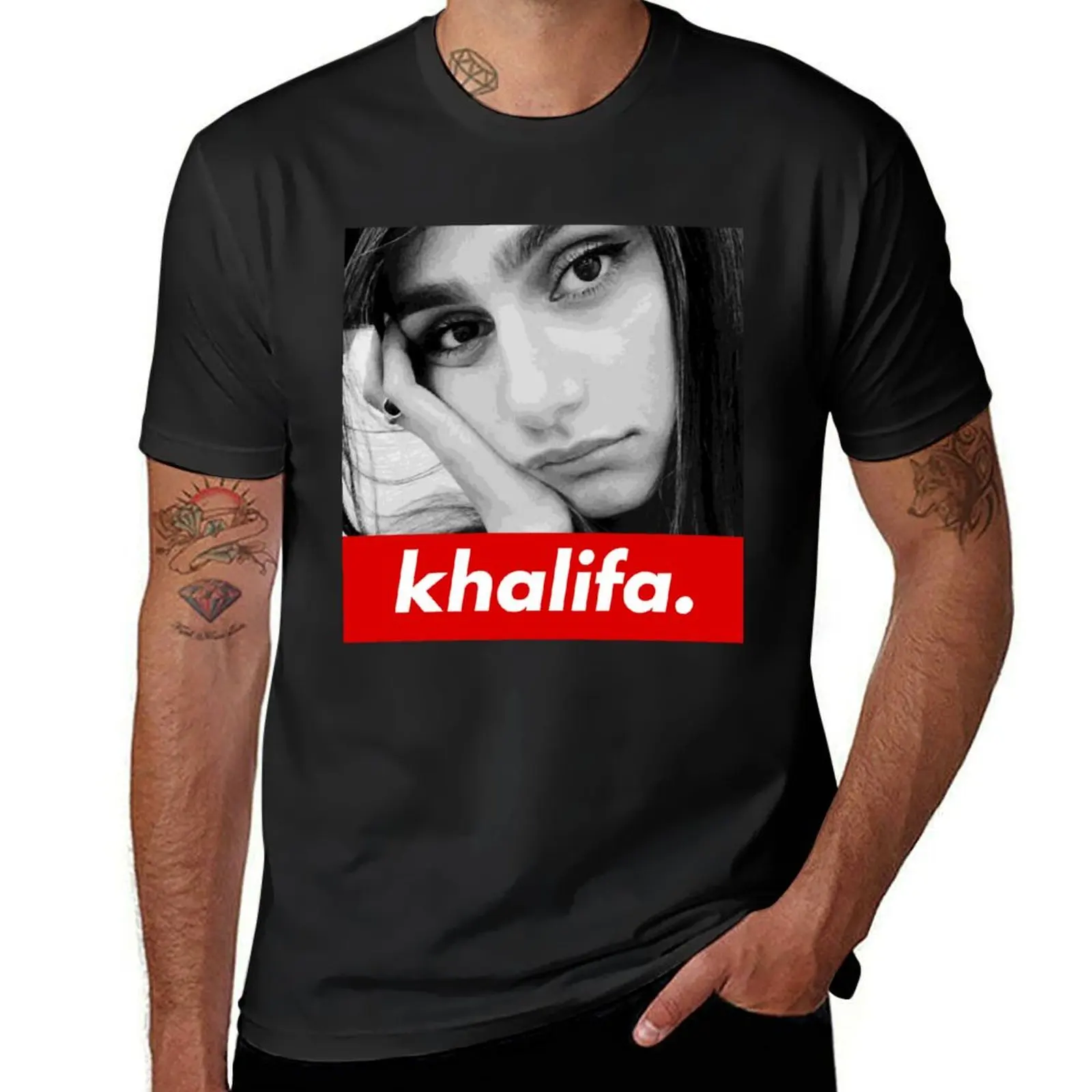 

Gift Idea Khalifa Gifts For Birthday T-Shirt boys whites customs man t shirt sublime mens clothes