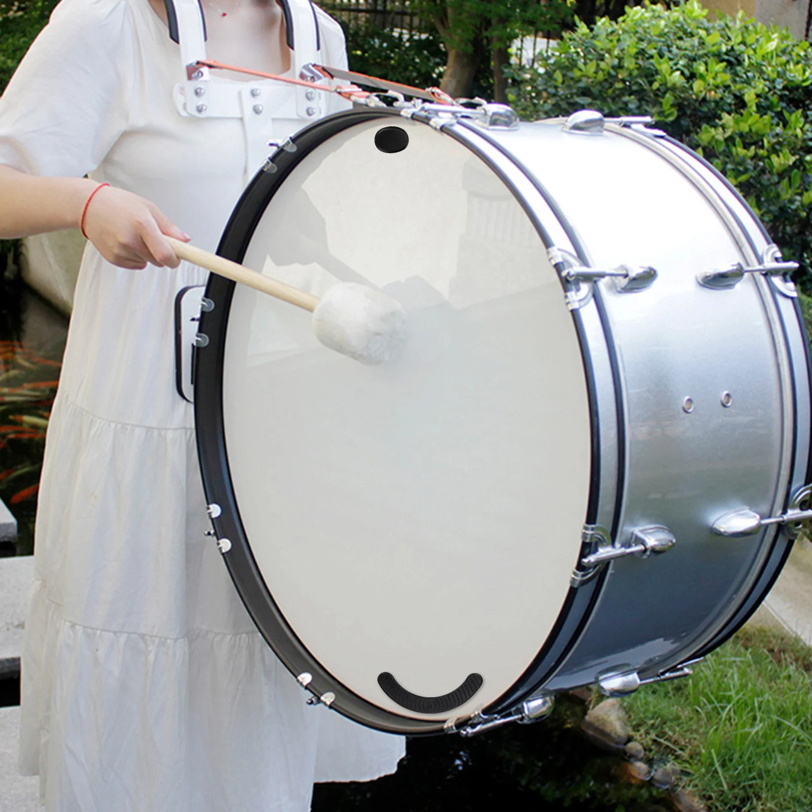 14 Uds. Alfombrillas silenciosas para cojines de tambor ajustables negros efecto silenciado duradero accesorios de tambor piezas de instrumentos