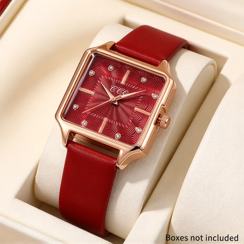 1Pc New Women's Quartz Watch - Gift And Exquisite Combination - Suitable For All Holiday Occasions