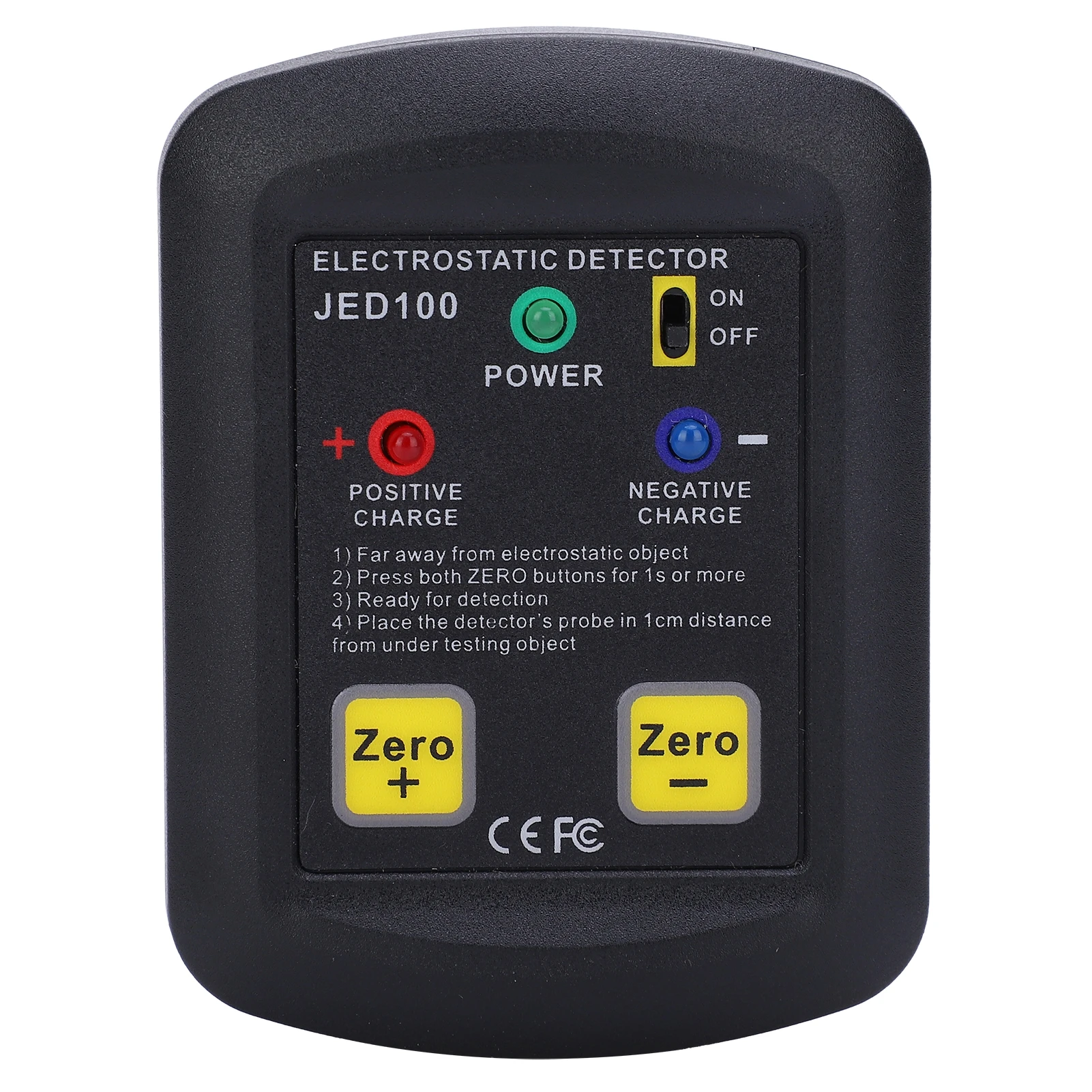 Digital Electrostatic Field Meter Electrostatic Voltage Tester Non‑Woven Fabric Static Electricity Field Meter JED100