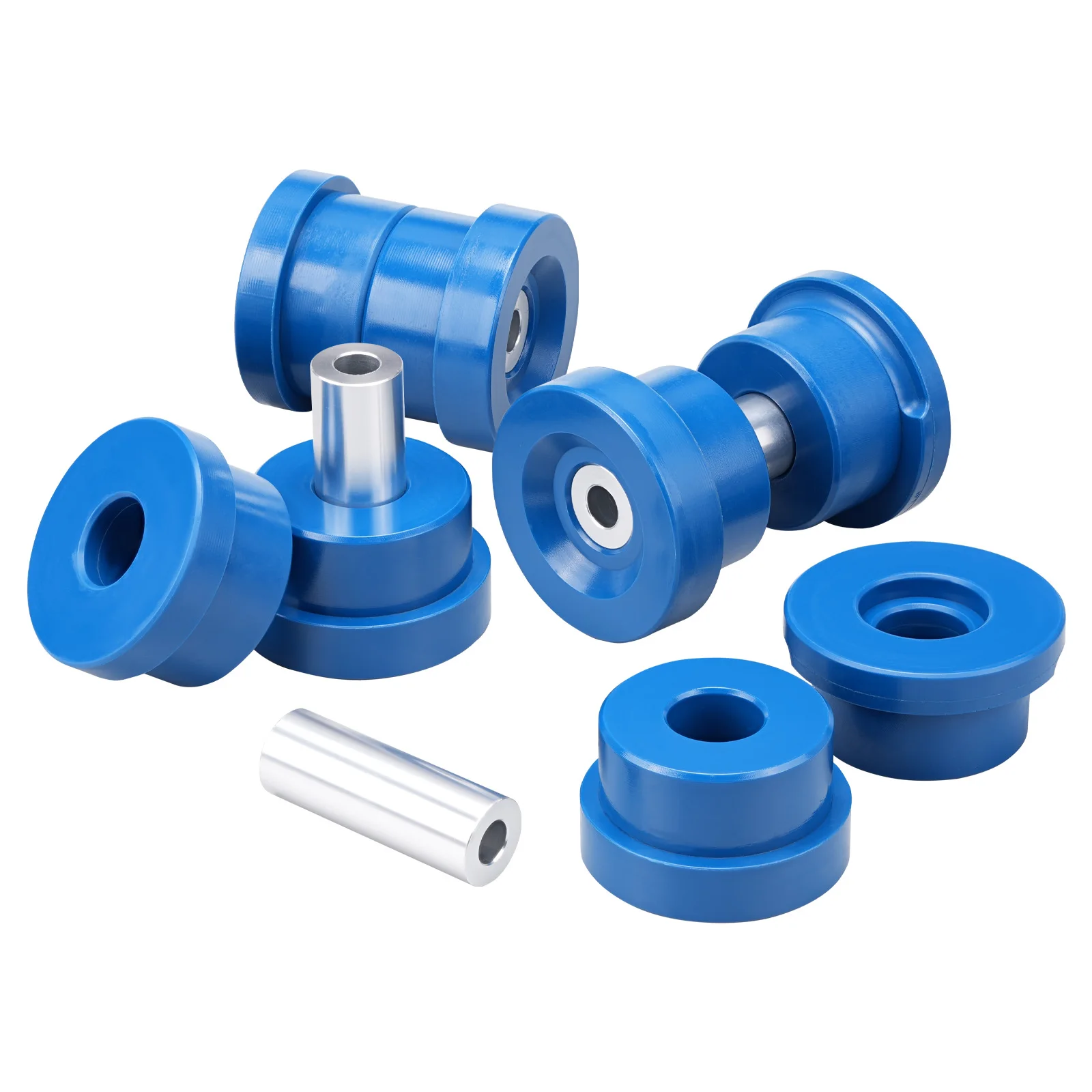BEVINSEE 95A Polyurethane Rear Subframe Bushing Kit for BMW E36 3 Series 1992-1999 Non-TI, Replace 33319059300,33319059301