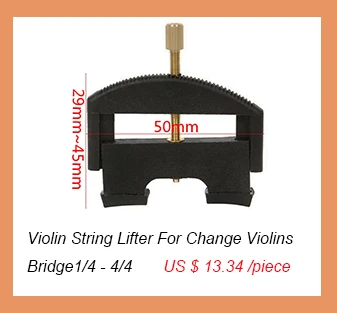 TONGLING Professional Violin Accessories Violin Shoulder Pad Adjustable1/8 1/4 1/2 3/4 4/4 Soft Violin Shoulder Rest