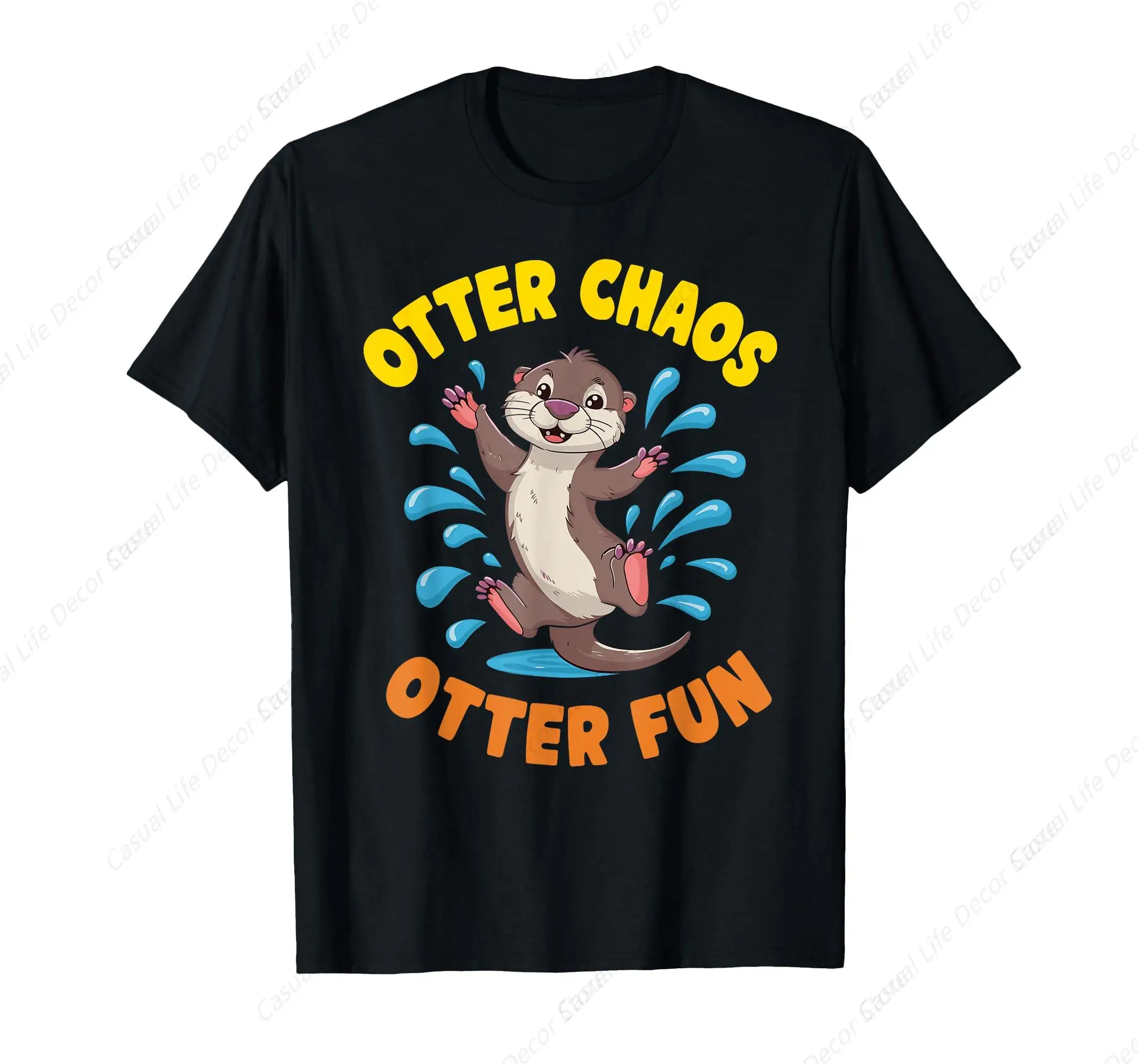 

Otter Chaos Otter Cute Funny Animal T-Shirt