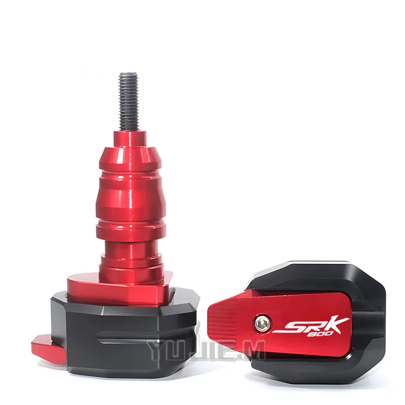 ل QJMOTOR SRK800 800 SRK SRK الساخن عالية الجودة دراجة نارية تحطم حامي CNC إطار غطاء المحرك المتزلجون