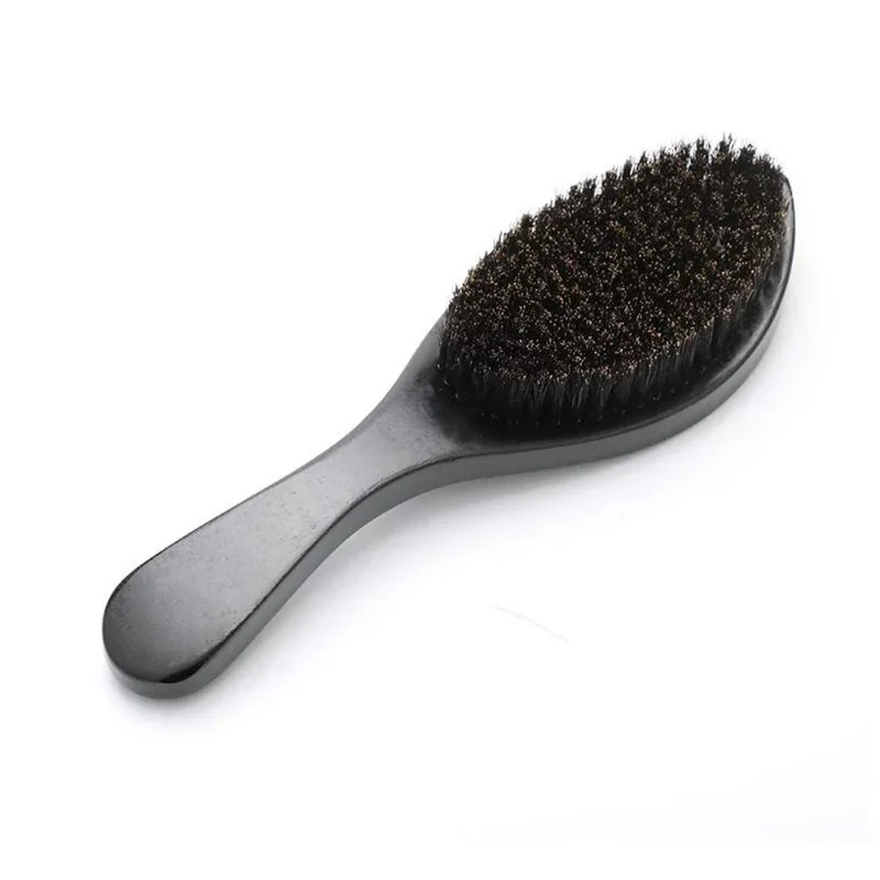 Comb Men Slcked Black Styling Comb Beard Hair Brushes Beech Texture Massage Waves Anti-knots Barber Hair Accessories Hair Care