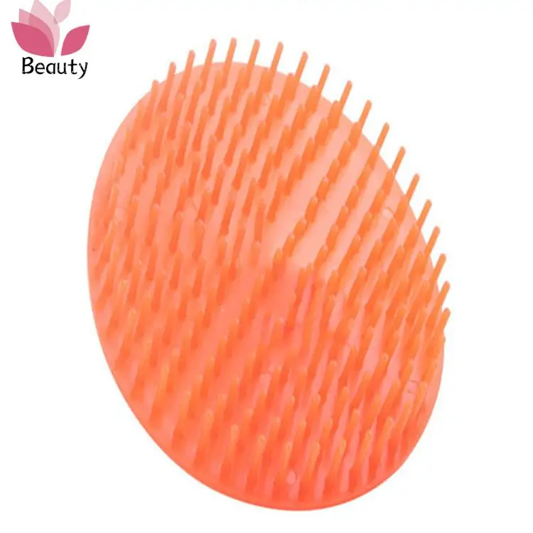 1PC Comfortable Handheld Massage Brush Head Body Scalp Massage Brush Comb Hair Cleaning Comb  Massage Comb