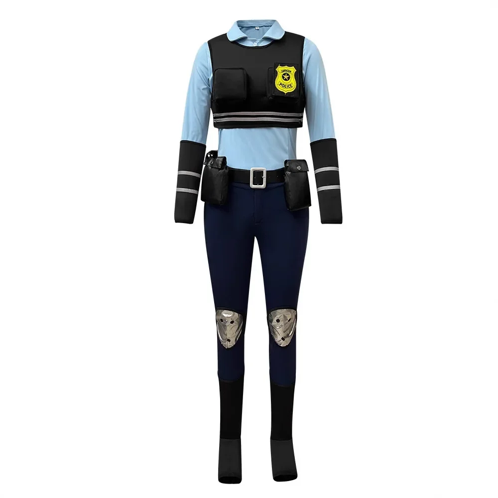 Zootopia Judy Rabbit Cosplay Costume Full Set Women's Animated Character Outfit Movie Theme High Quality Chinese Manufacturer