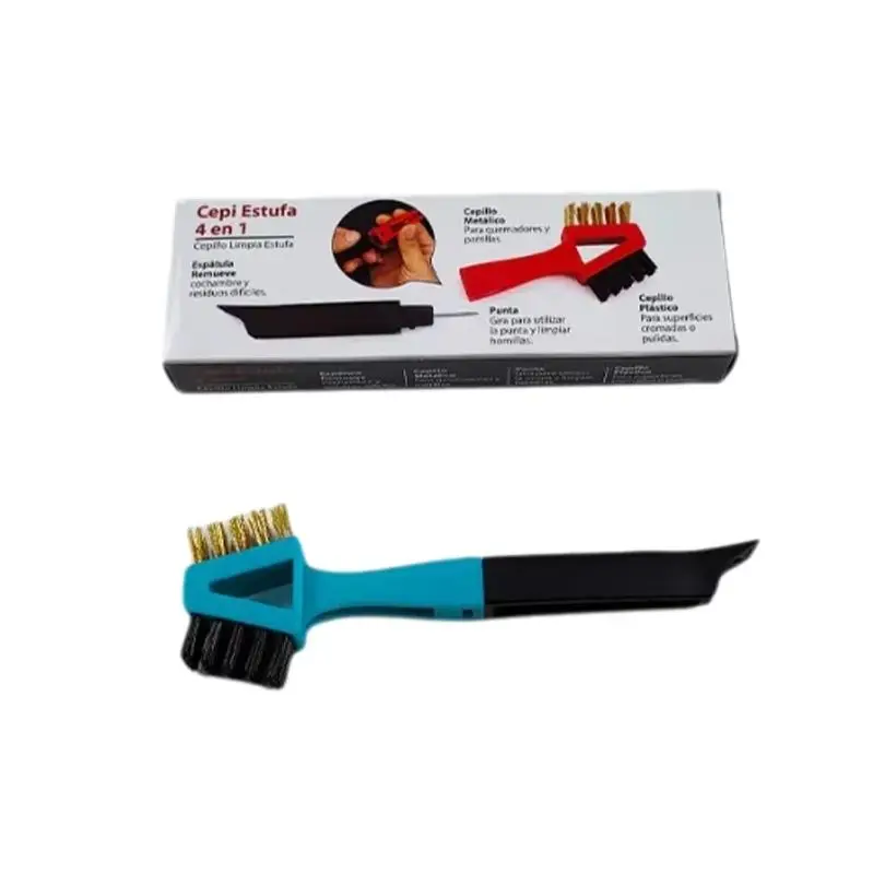 Cross-Border Cleaning Brush Oven Tool Keyboard Cleaner Scrubber Brush Kitchenware Durable Scrub Brush for Household Cleaning