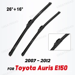 Wiper Front Wiper Blades For Toyota Auris E150 2007 - 2012 Windshield Windscreen Front Winodw 26