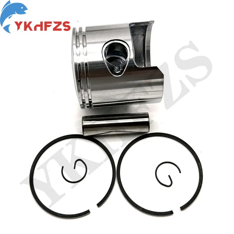 3LC-00004-0 Piston (0.5 O/s) Kit Made in Taiwan Fit for Tohatsu Outboard 2-Stroke MX50D2,MWX50D2 PISTON&CLIP&PIN&RING