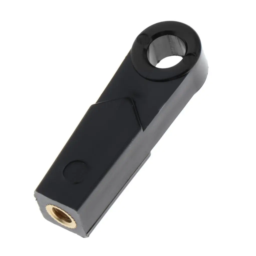 Outboard Motor Cable End Remote Black Plastic Throttle Shift Control Part for Yamaha Boat Engine Replacement 6E5-48344-00