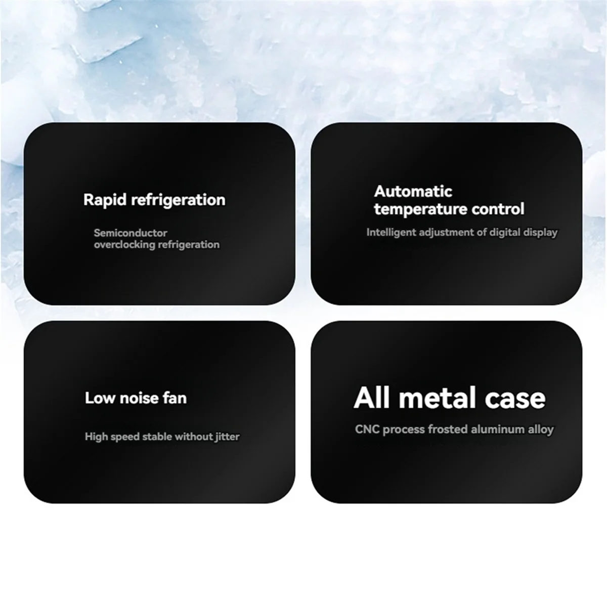 NEU -Cr01s Kamerakühlsystem Kühlkörper Lüfter für ZV-E1 A7M4 A6700 R8 R7 R6 XT4