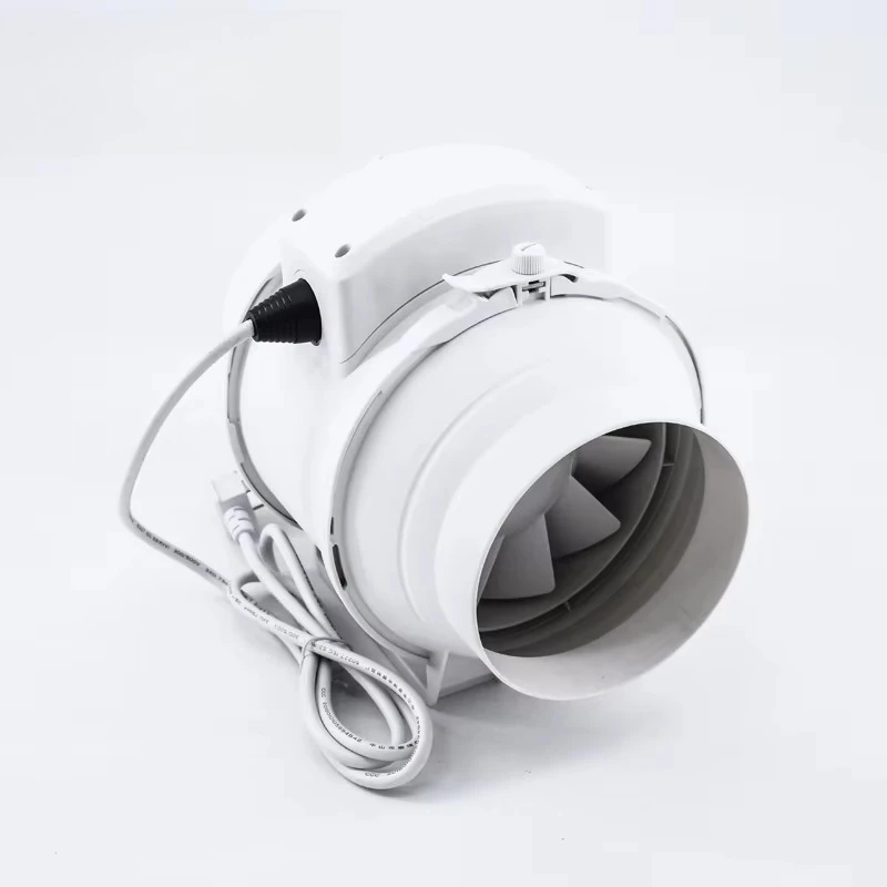 

4 Inch and 6 Inch 350CFM Ventilation line Duct Exhaust Fan with Smart Control
