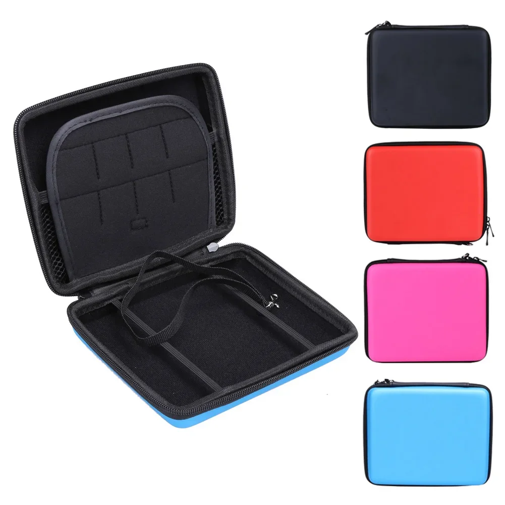 Harde EVA-opslag Zip Case Beschermende houder voor Nintendo 2DS Game Card Shell Cover Bag Hoge kwaliteit Game Card Shell opbergdoos