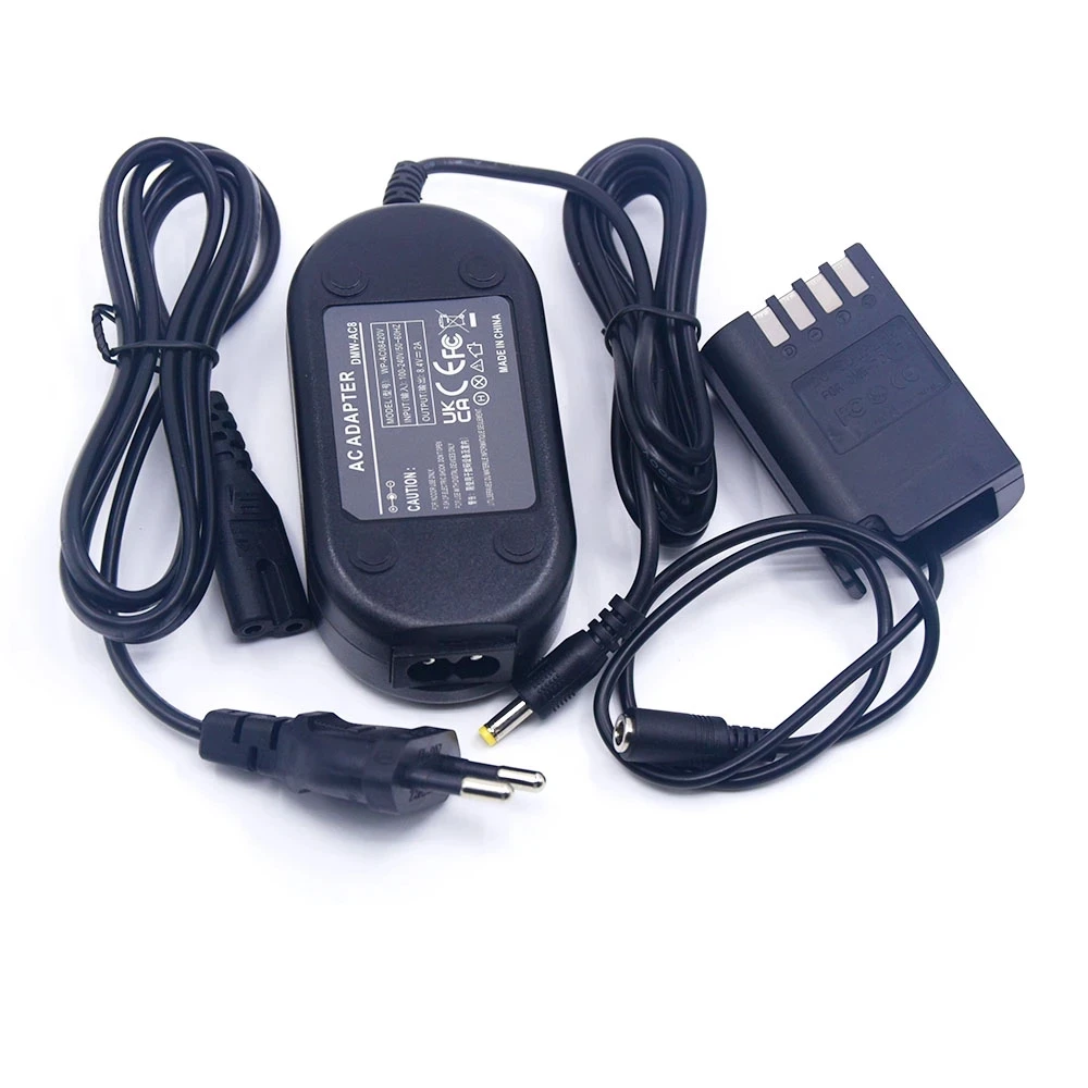 DMW-AC8 AC Power Adapter Charger DMW-DCC17 DC Coupler DMW-BLK22 Fake Battery For Panasonic Lumix S5 DC-S5 DC-S5K Camera