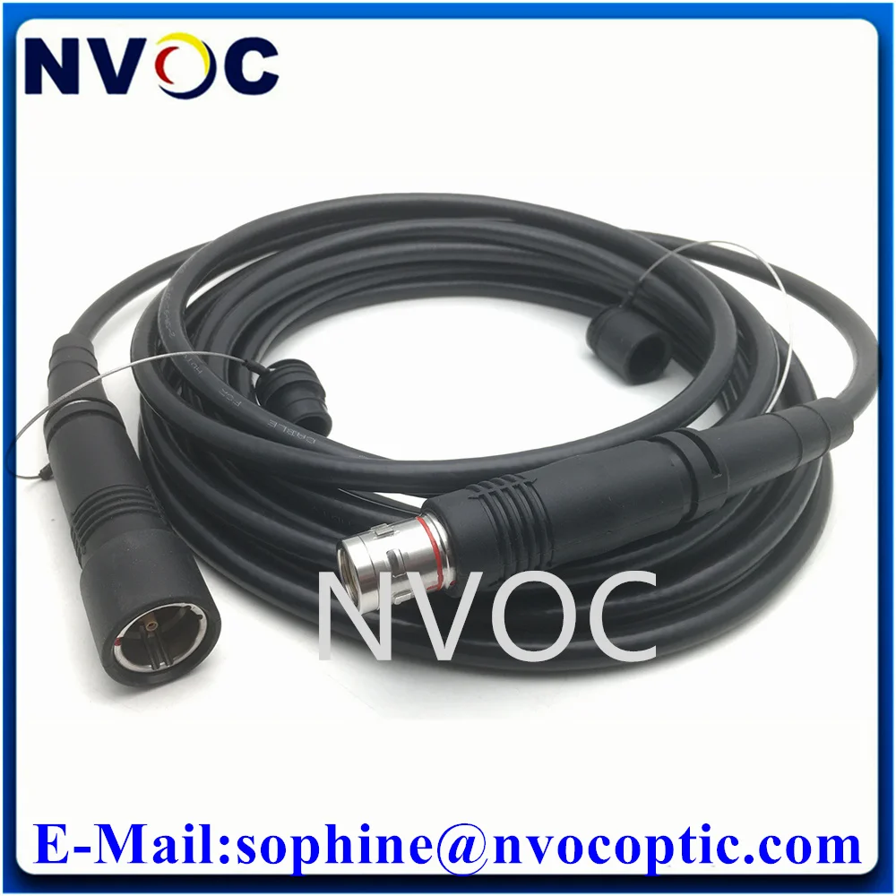 3K.93C High Definition Camera Optic Cable Assembly FUW-PUW-7.5M Le mo Speifical Composite Fiber Cables Connector For HD Cameras