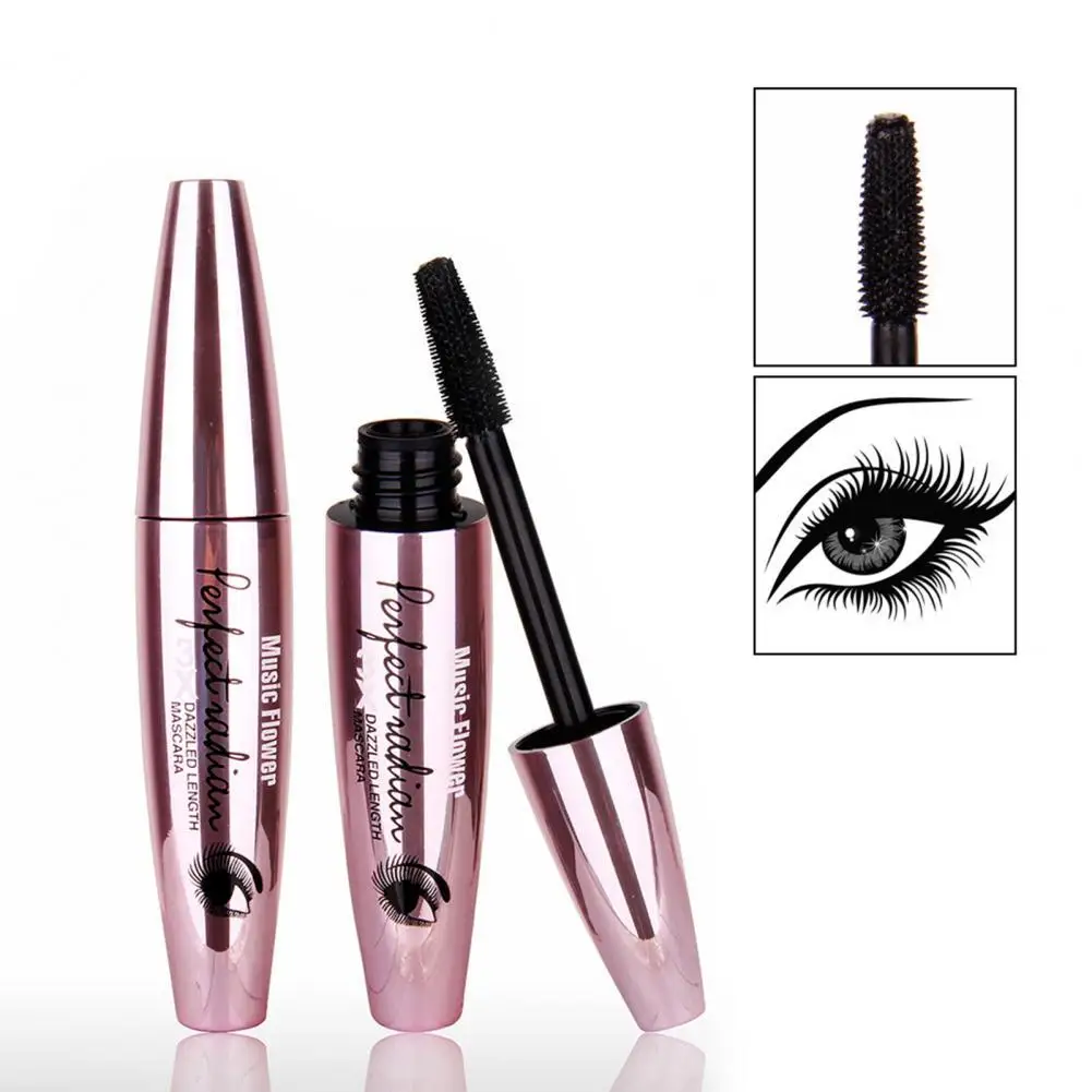 12g Mascara Tube Ergonomics Handle Make Up Mascara Waterproof Lash Extension Thick Lengthen Mascara for Beauty