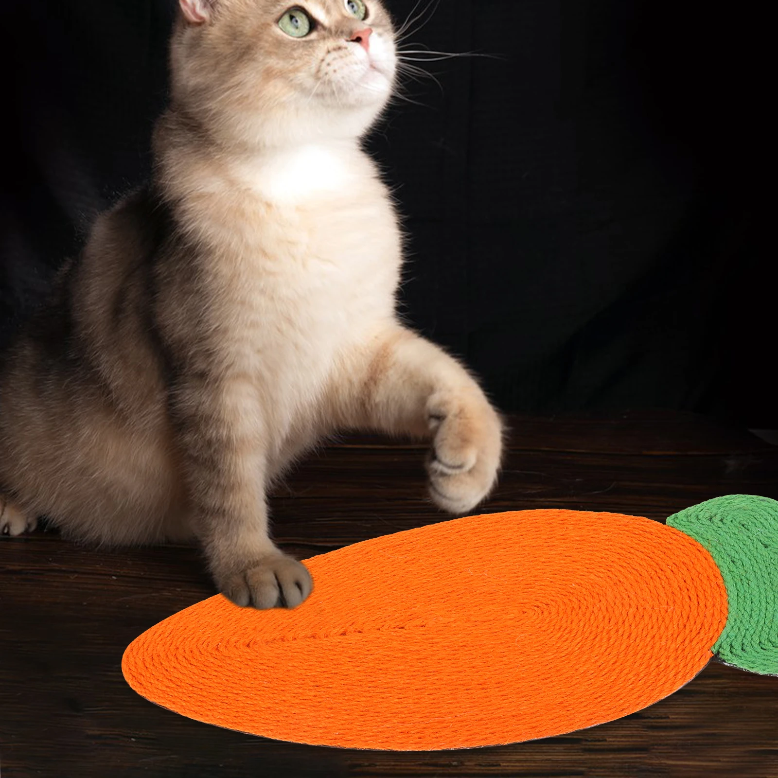 

Premium Cat Claw Grinding Mat Indoor Scratch Pad Wear-Resistant Sisal Hemp Material Non-Slip Durable Pet Plaything Home