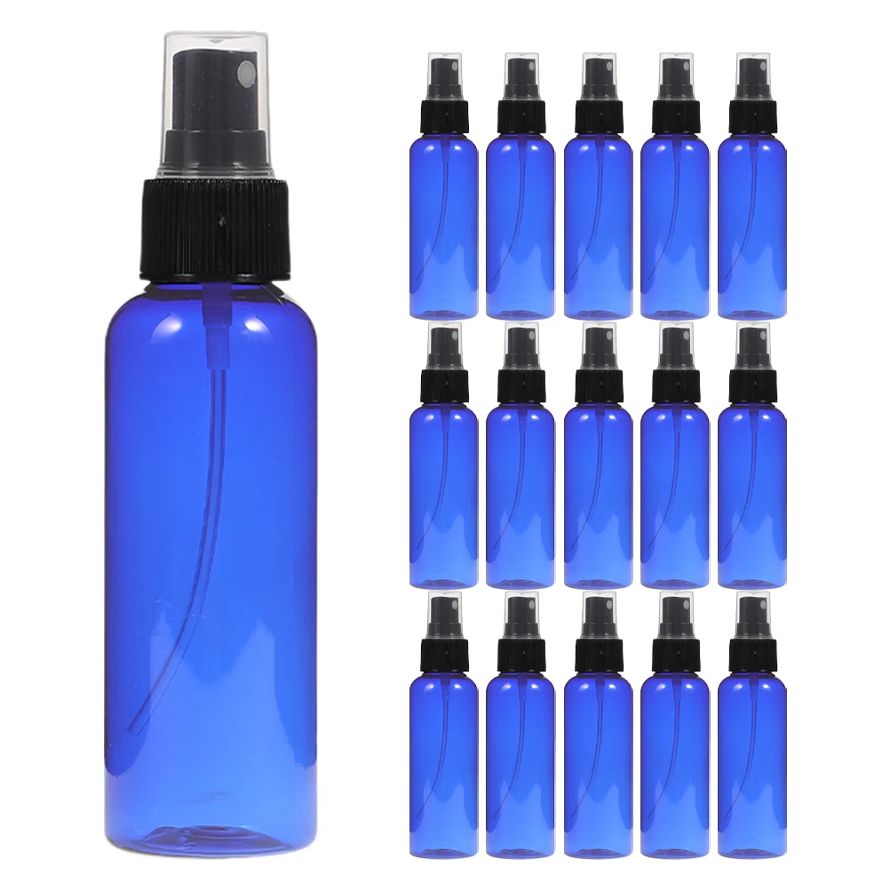 

24 Pcs Perfume Spray Bottle Small Bottles Multifunction Airport Liquid Refillable Blue for Travel
