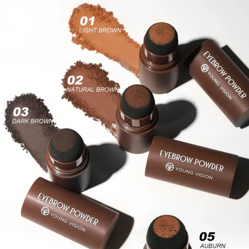 ชุดลายฉลุแสตมป์คิ้ว - 1 ชิ้น Eye Brow Stamp Shaping Kit ยาวนานกันน้ํา, แต่งหน้าคิ้วรูปร่างคิ้ว 10 ชิ้น