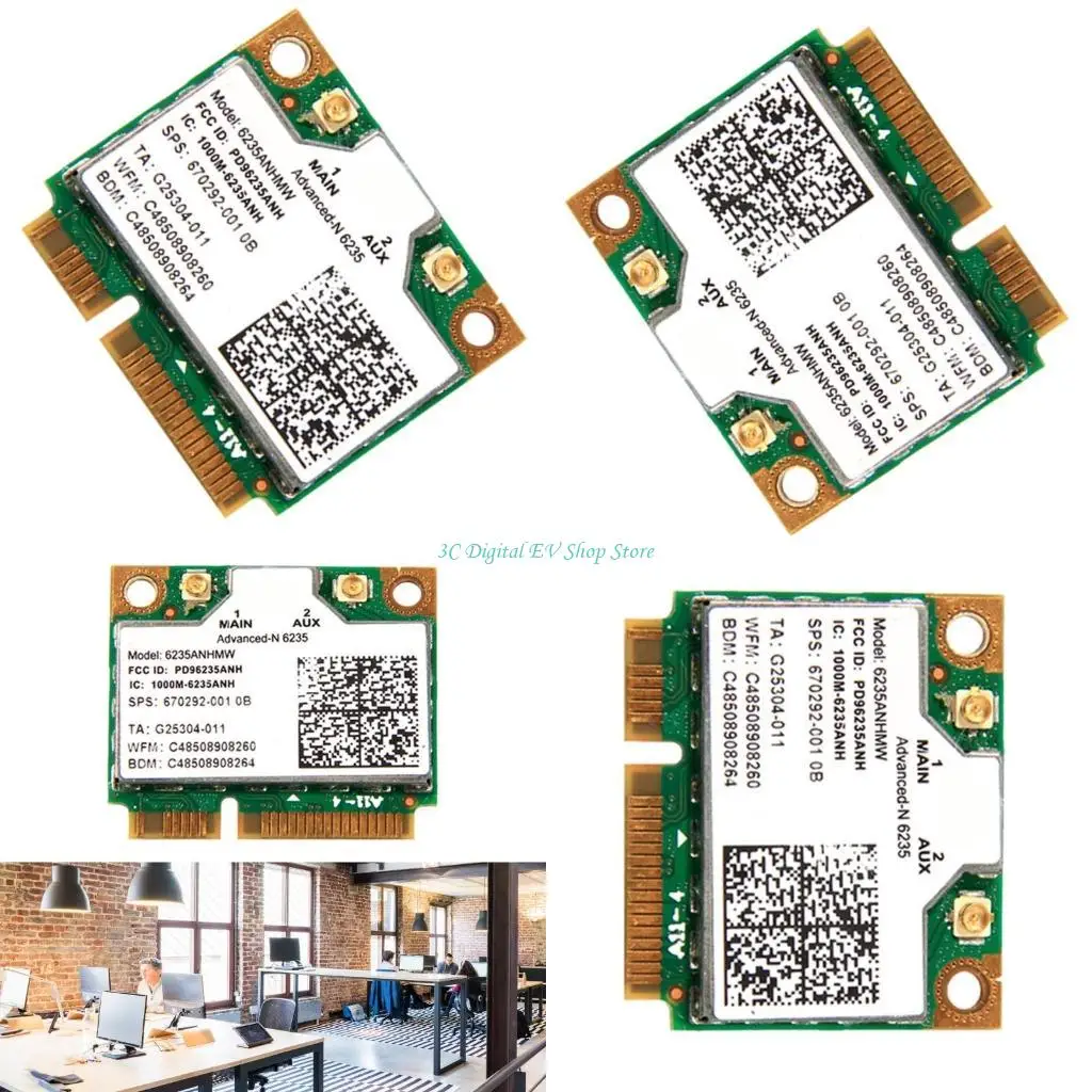 E74D Wifi Bluetooth-compatible Card Advanced-N 6235 6235ANHMW 300Mbps Card