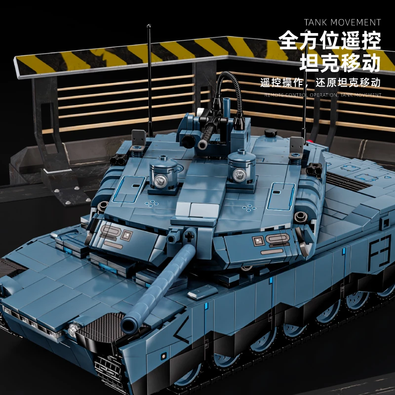 

1:28 MOC AbramsX Tank Building Kit 2116pcs, DIY US 4th Gen Gift for Adult Hobbyist