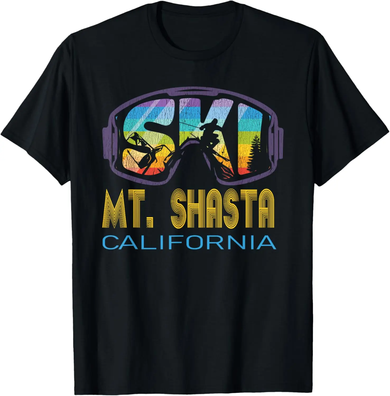 Ski Mt Shasta California Skiing Vacation T-Shirt