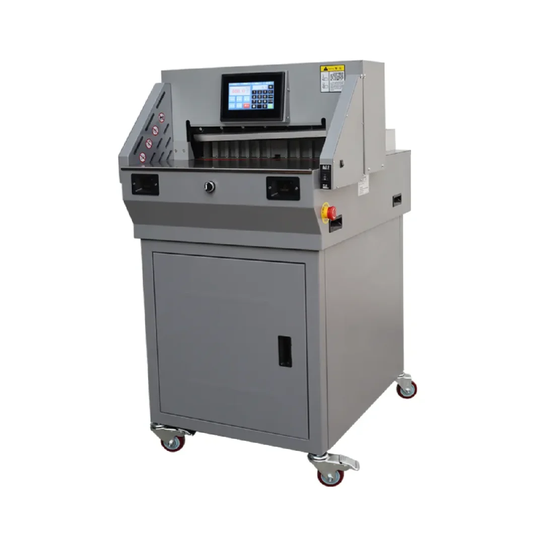 Fotografia 5: Cortadora de Papel Automática E460T Máquina de Corte de Papel com Largura de Corte de 460mm 18 Polegadas Preço