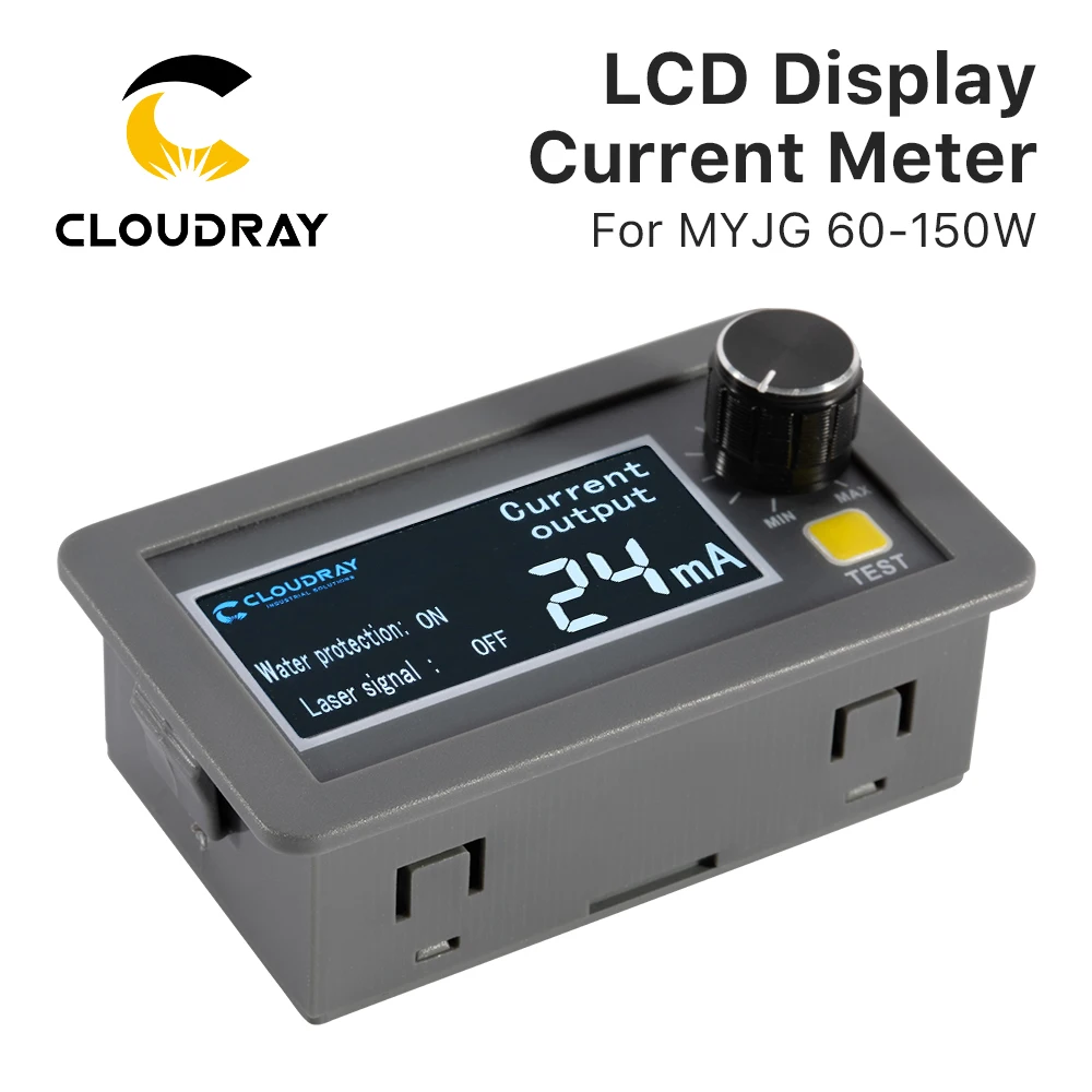 Wyświetlacz LCD Cloudray Miernik prądu CO2 Ekran zewnętrzny do zasilacza laserowego CO2 serii MYJG 60W i 150W