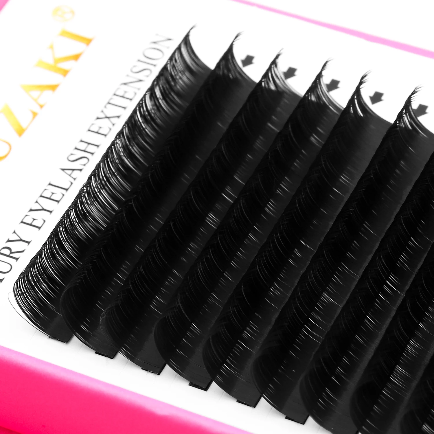 XIUSUZAKI L LC LD LU N Curl Classic Eyelashes Extensions Individual False Eyelashes High Quality Premade Lashes Makeup Tools