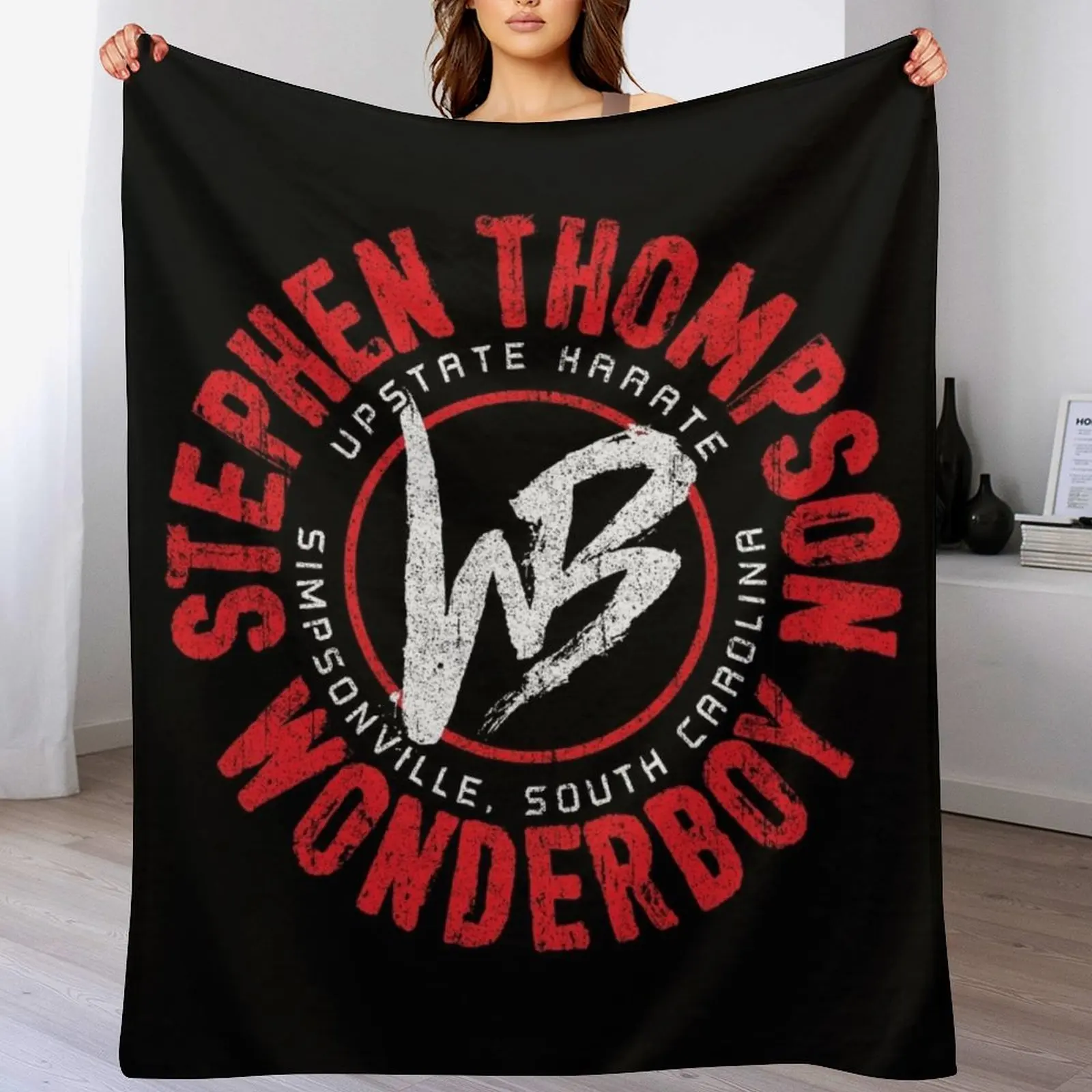 Stephen Wonderboy Thompson Throw Blanket Tourist Designers cosplay anime bed plaid Blankets