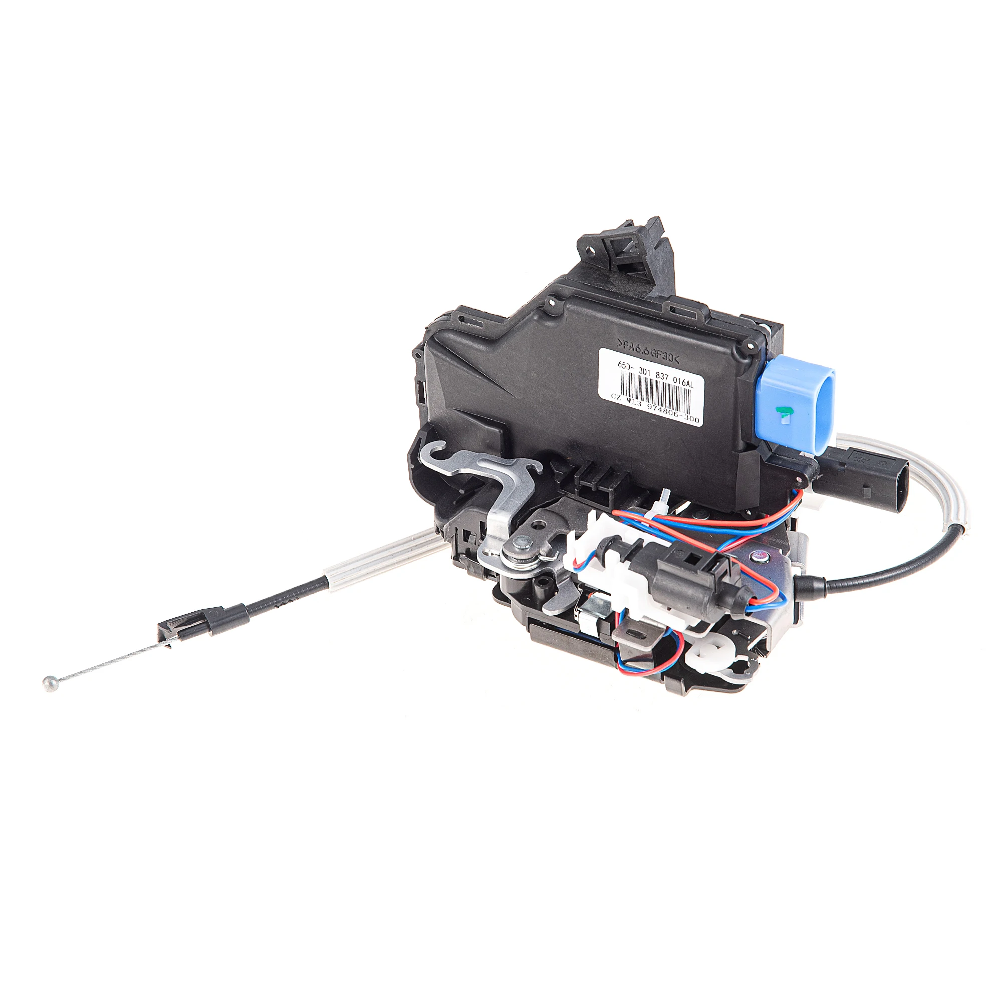 

9-Pins Front Right Door Lock Latch Actuator 3D1837016AL 3D1837016AA For VW Phaeton 2004-2006 4.2L 6.2L