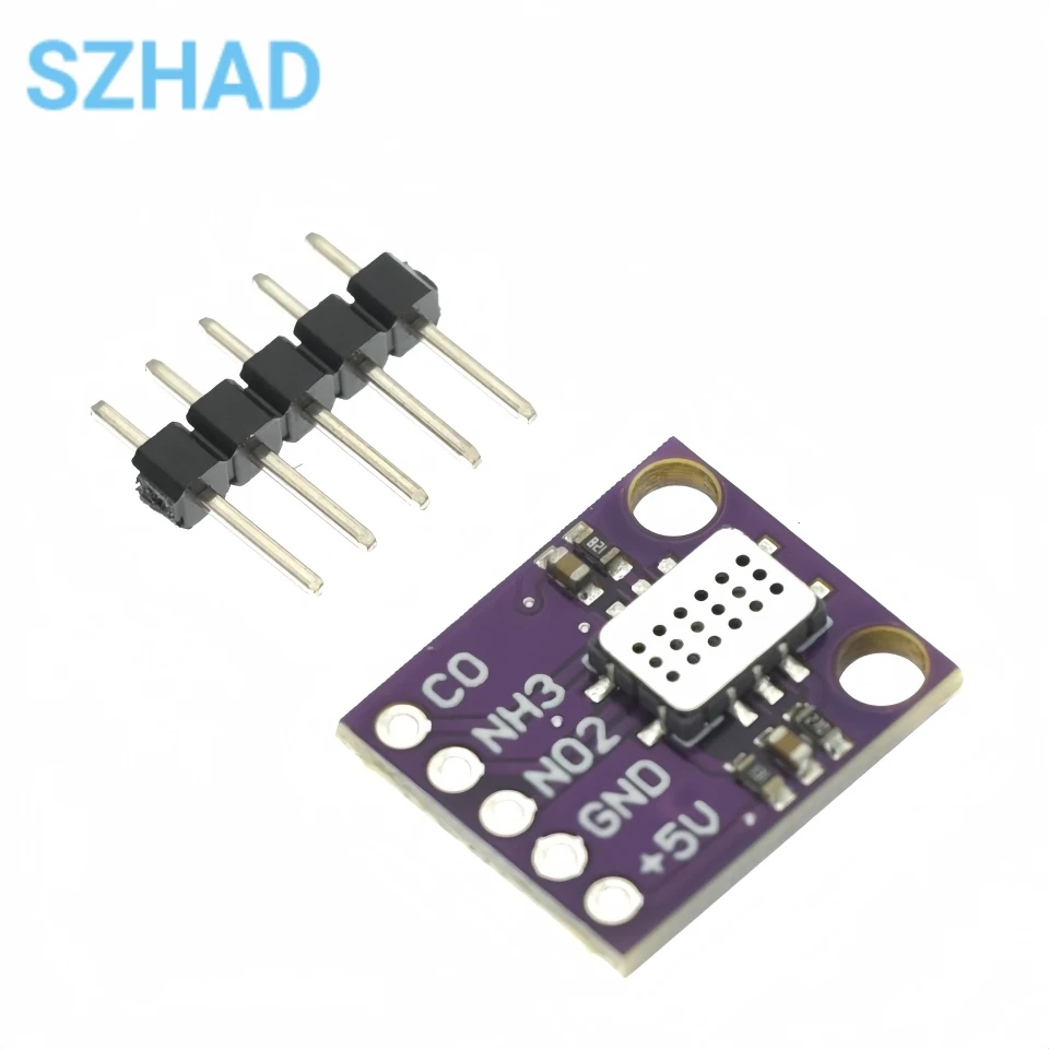MICS-6814 Air Quality Sensor Module for CO VOC NH3 Nitrogen Oxygen Gas Detection
