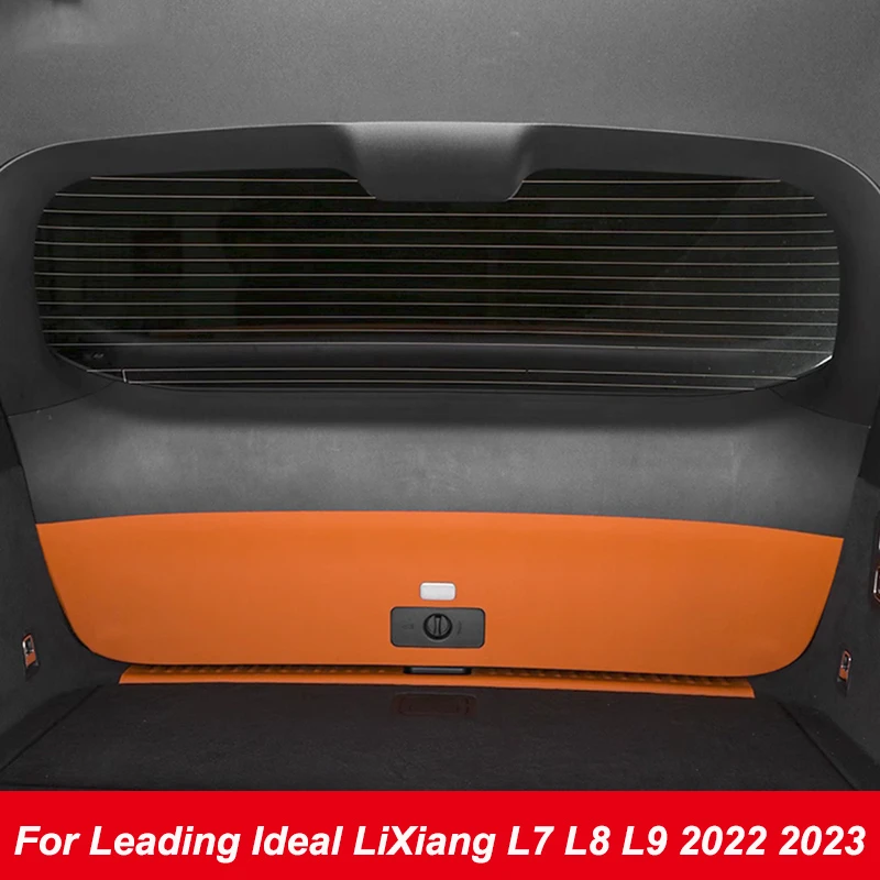 For Leading Ideal LiXiang L7 L8 L9 2022 2023  Trunk Tailgate Anti-Scratch Protective Pad Sticker Modification Accessorie