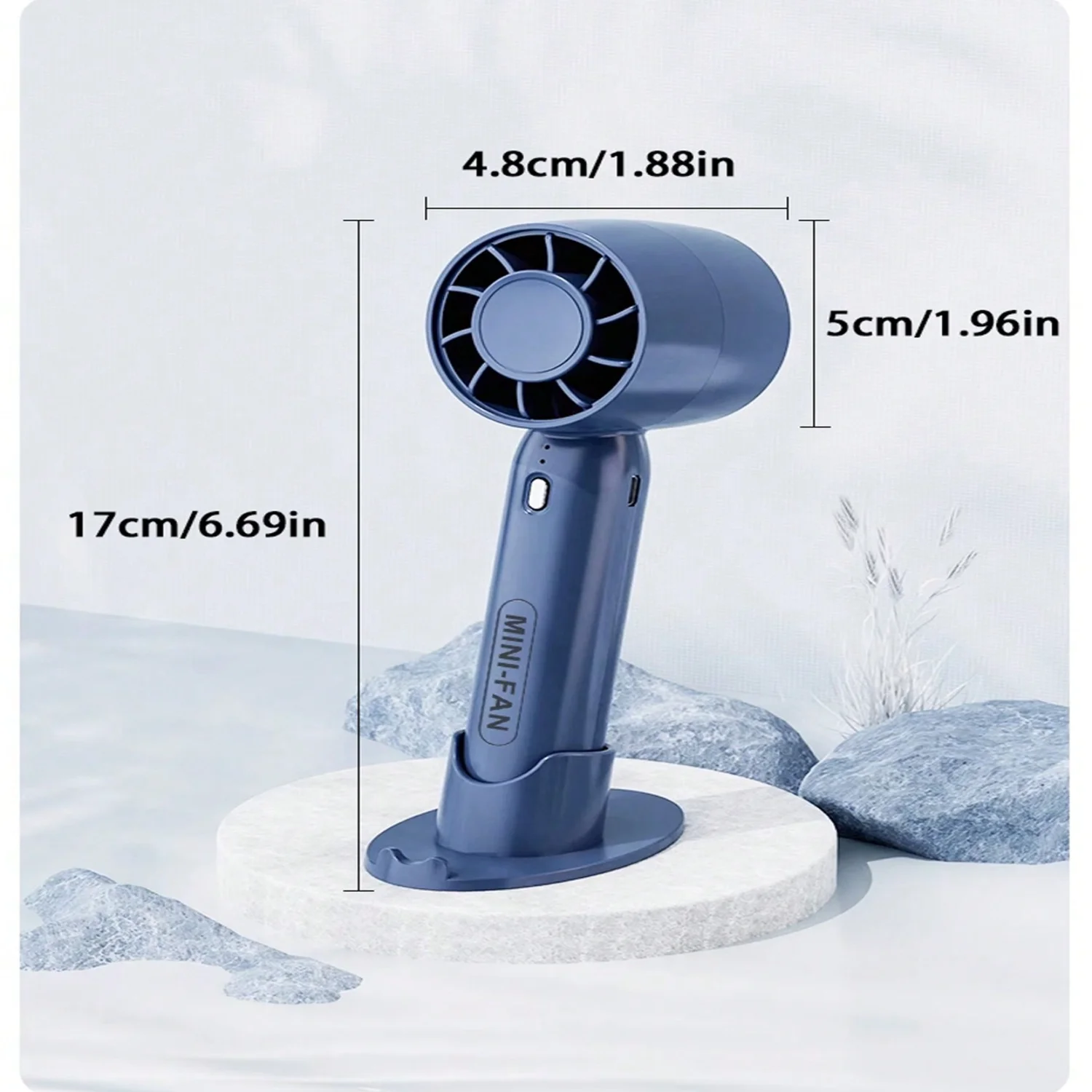 قطعة واحدة، مروحة صغيرة محمولة لعرض الكلمات، مروحة صغيرة محمولة باليد، شحن USB، فائقة الهدوء، مروحة طاقة الرياح الكبيرة، صيفية أساسية للعودة إلى المدرسة